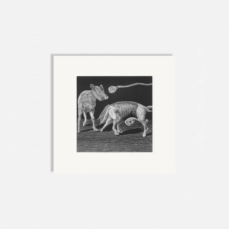 Leonie Bradley RE, Text Prompt: A General History of Quadrupeds III