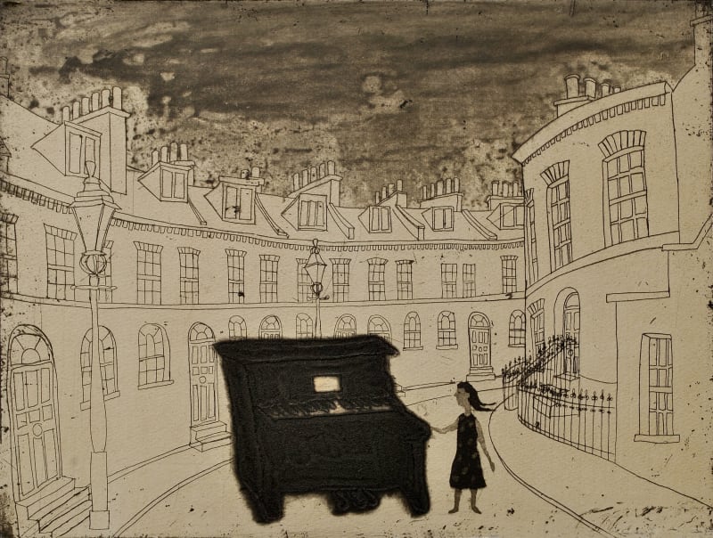 Urban Myths IV - Street piano in Keystone Crescent