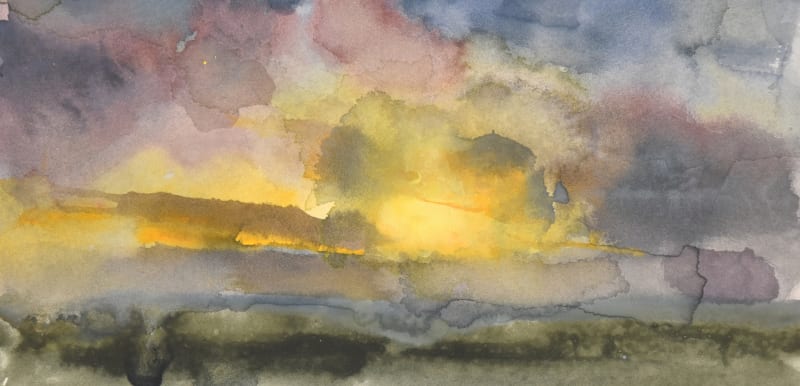 Rain Clearing, Evening