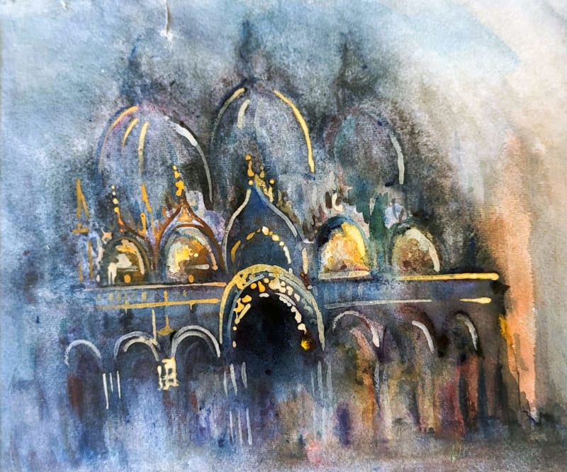 San Marco at Night, Venice