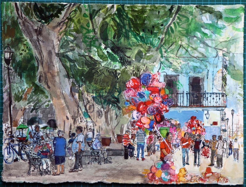Balloons and Bubbles, Oaxaca, Mexico