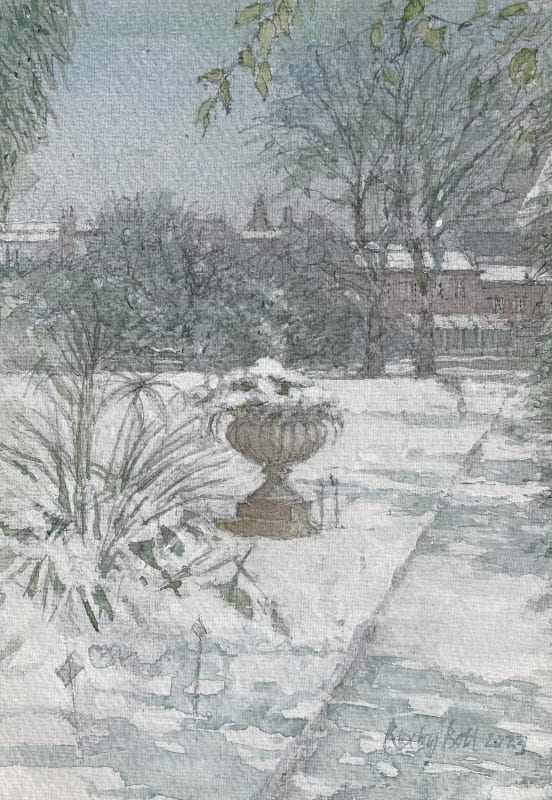 Urn at Chelsea Physic Garden