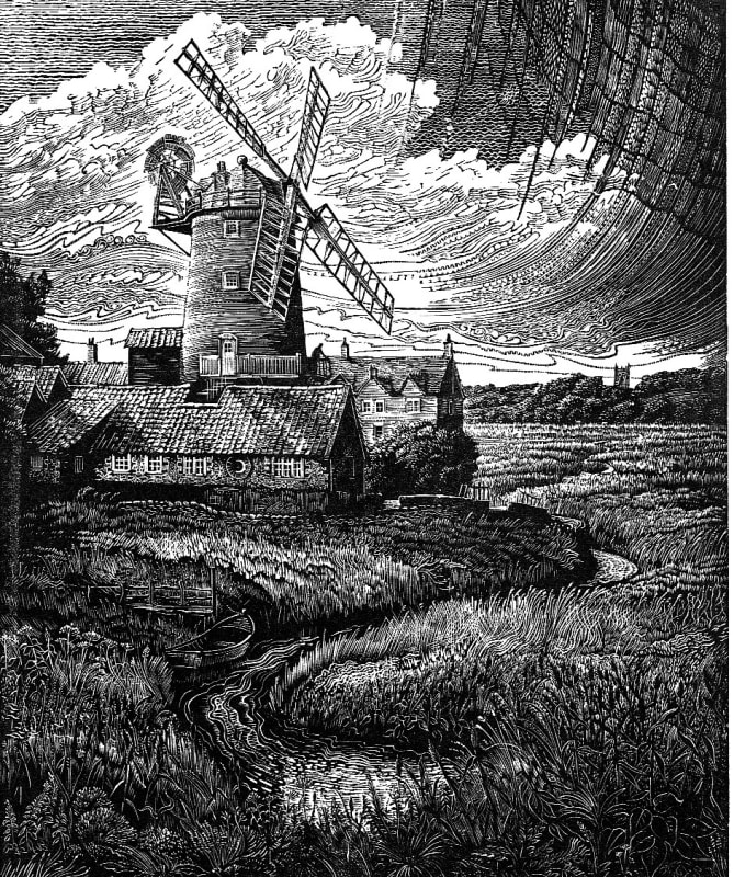 John Bryce RE, Windmill and Reedbeds