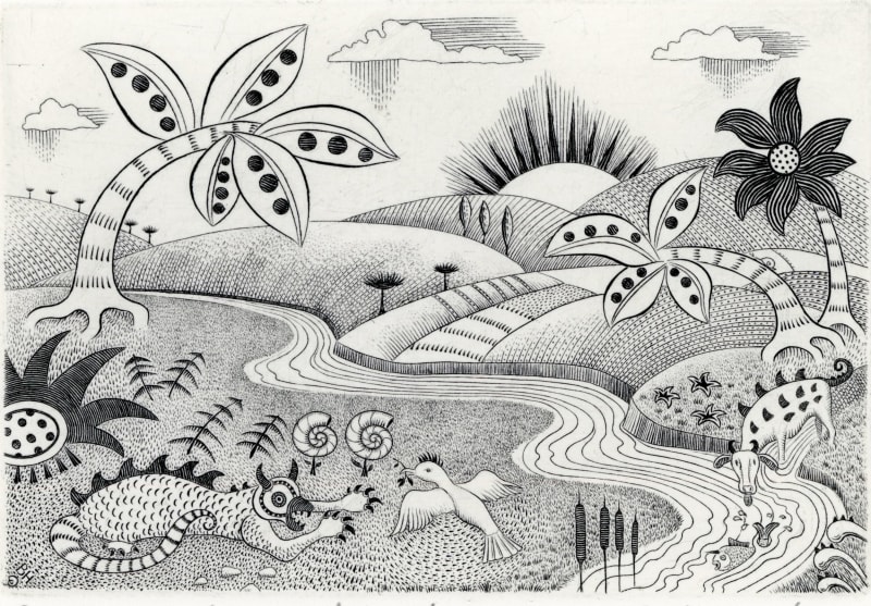Sunrise over Imagined Land