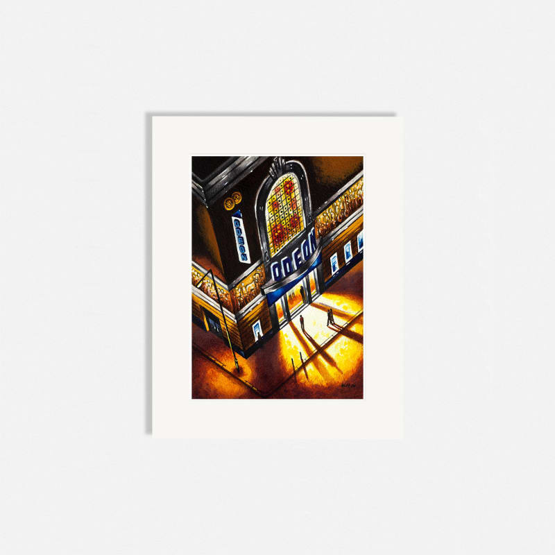 John Duffin RWS RE, Odeon Shaftesbury Avenue