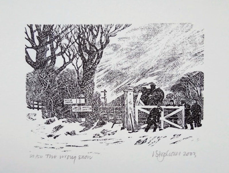 Ian Stephens RE, The Wrong Snow
