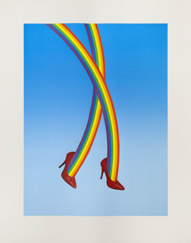 Patrick Hughes, Dancing, 2017