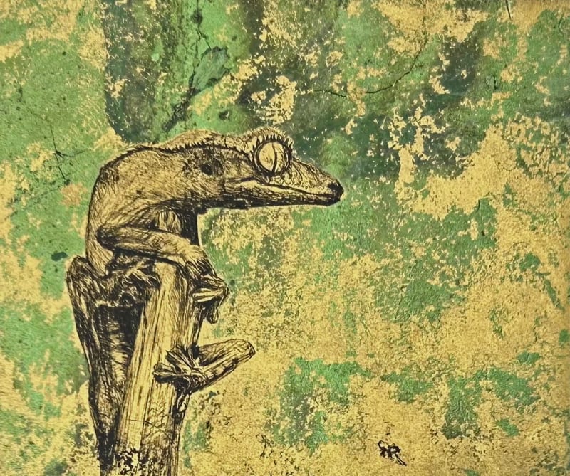 Claire Russell  Crested Gecko