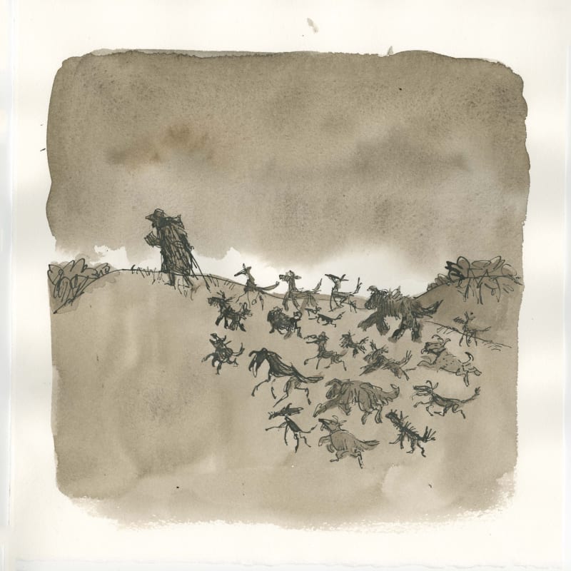 Scenes at Twilight #15, 2017  SOLD