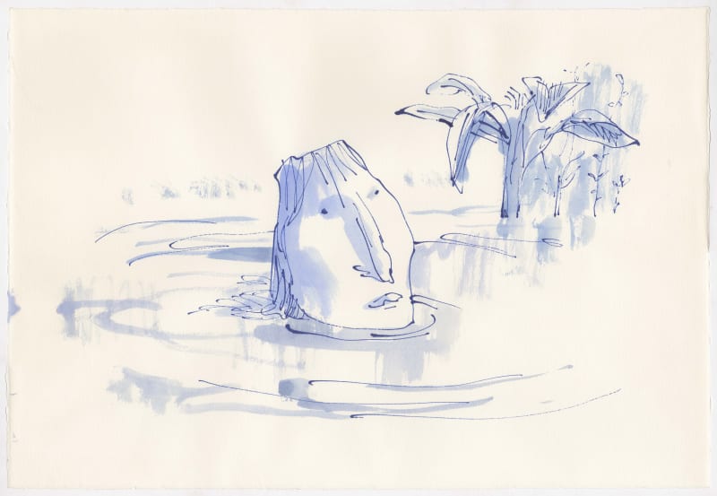 Women's heads in stone & water #22, 2013  £2880