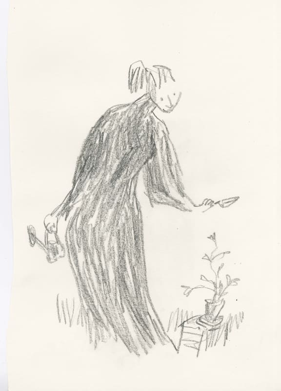 In Praise of Potted Plants #6, 2019  SOLD