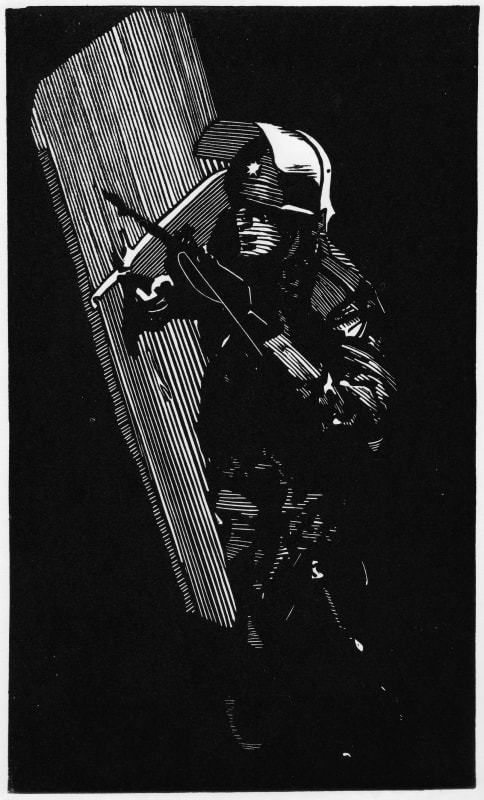 James Streatfeild  Riot Policeman