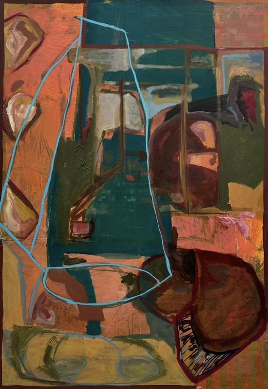 Daisy Fulton  Can We Not Do It Right Now  acrylic, oil on canvas