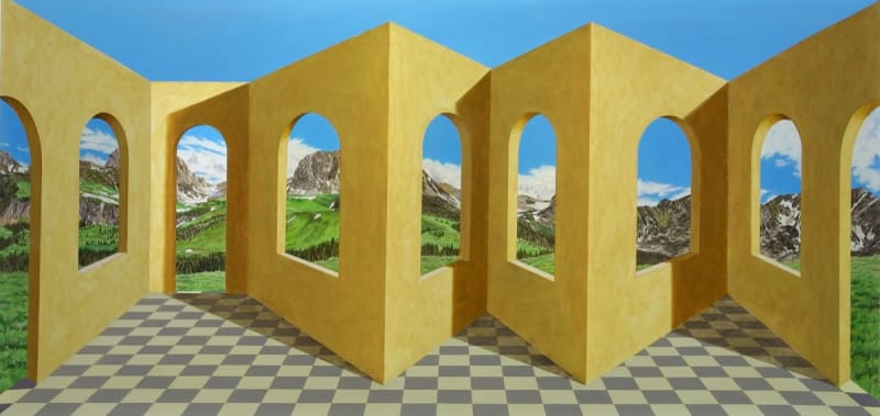 Patrick Hughes: Improperspective 9 September - 14 November 2000