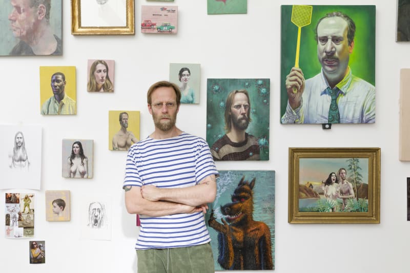 Stuart Pearson Wright featured in Witches, shamans and grims: why the occult is on the rise in the art world