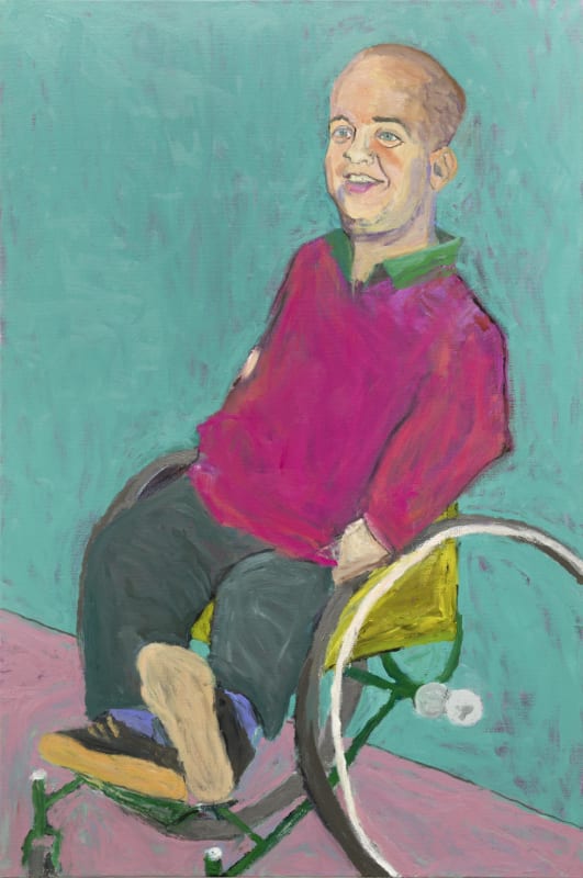 Lucy Jones' Tom Shakespeare: Intellect, with Wheels acquired by the National Portrait Gallery