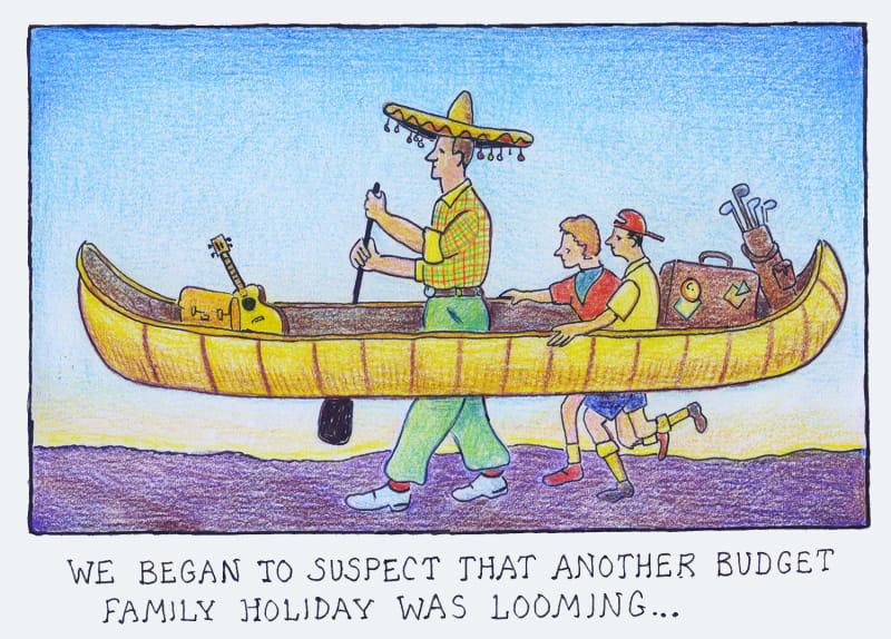 Glen Baxter featured on WePresent