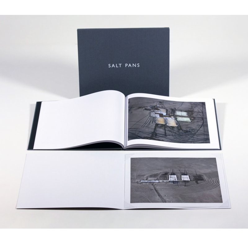 Salt Pans Slip Case with Book & Print Edward Burtynsly