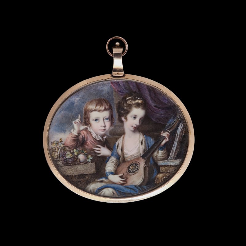 Richard cosway portrait miniature