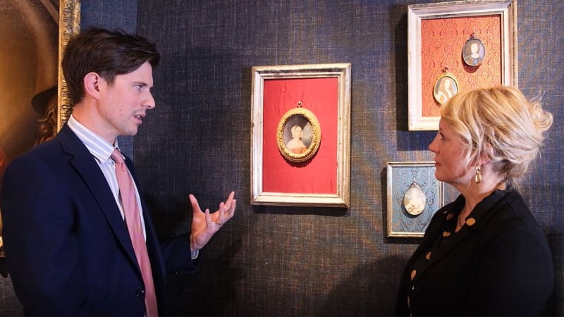 Joan Carlile Female Artist miniature for sale