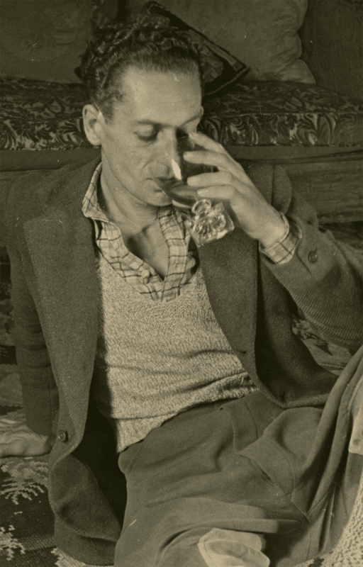 Cedric Morris Drinking Art in Isolation