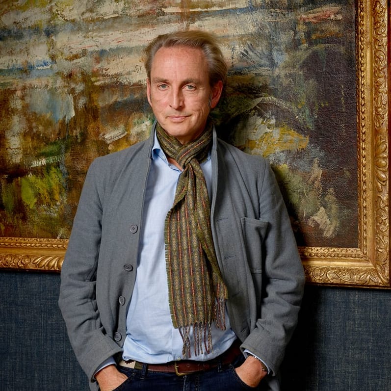 Photograph of Philip Mould at Philip Mould & Company
