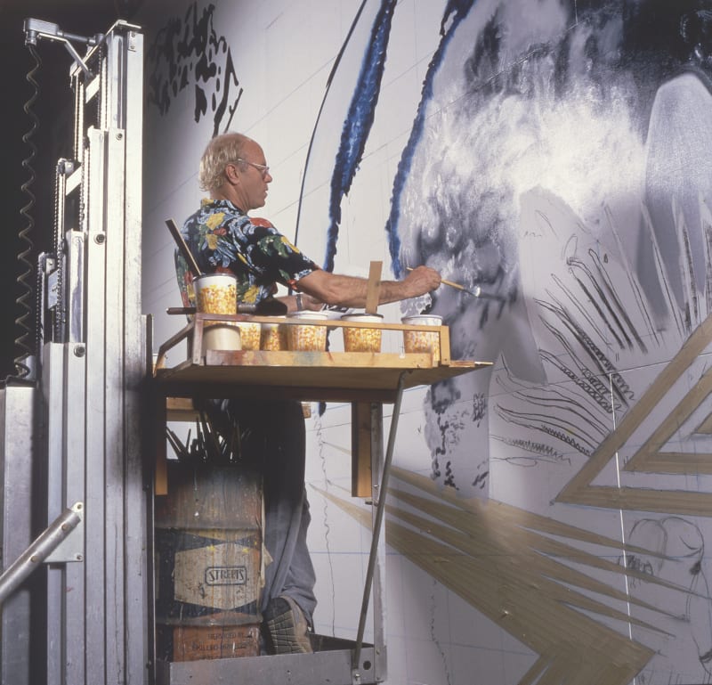 James Rosenquist, Manetas Floating Studio