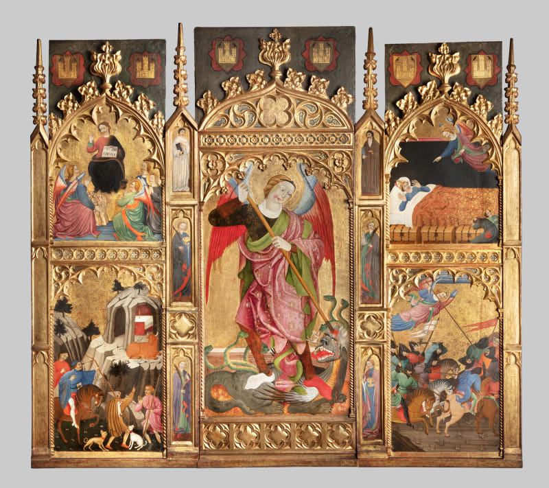 Juan de Sevilla (active c. 1400-1430), The Juan González de Grajal Retable