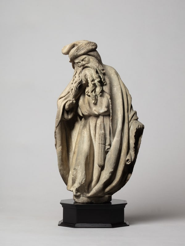 Attributed to Claus Sluter (c. 1340-1406), The prophet Isaiah