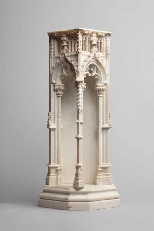 Claus Sluter (c. 1360-1406), A marble niche from the tomb of Philip the Bold