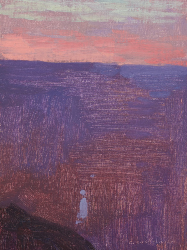 David Grossmann, Sunset Glow, Grand Canyon