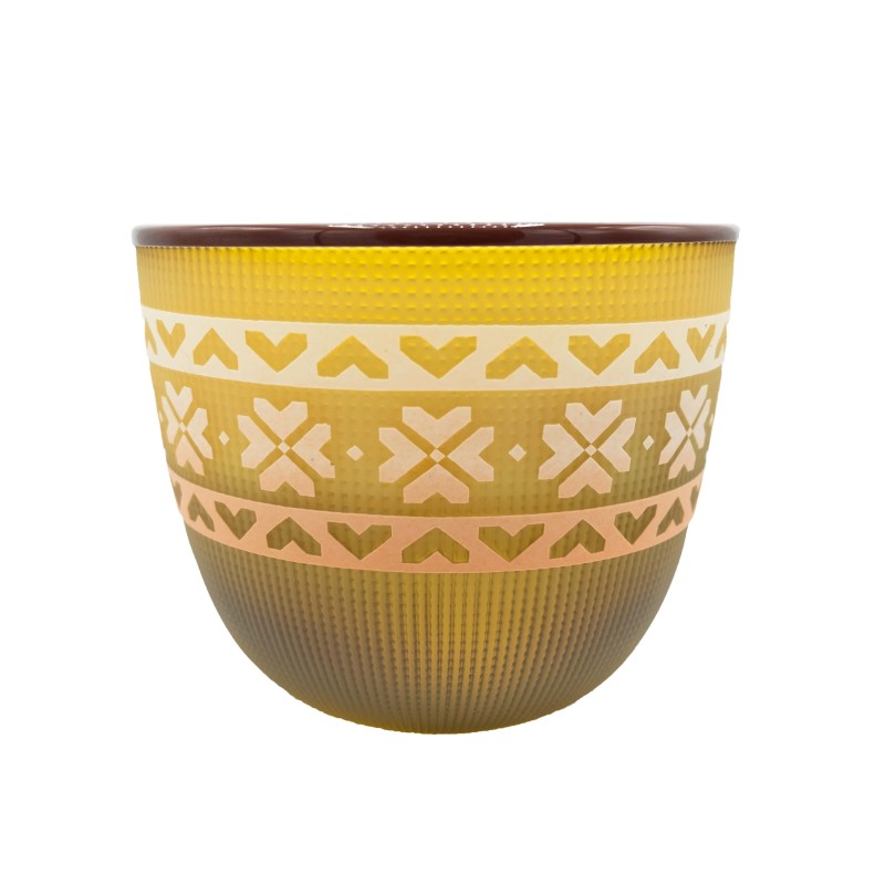 Preston Singletary, Tlingit Shelf Basket: #B21-19: Amber/Brick