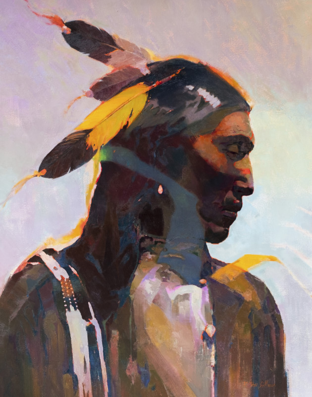 R. Tom Gilleon, Black Feet Yellow Feather
