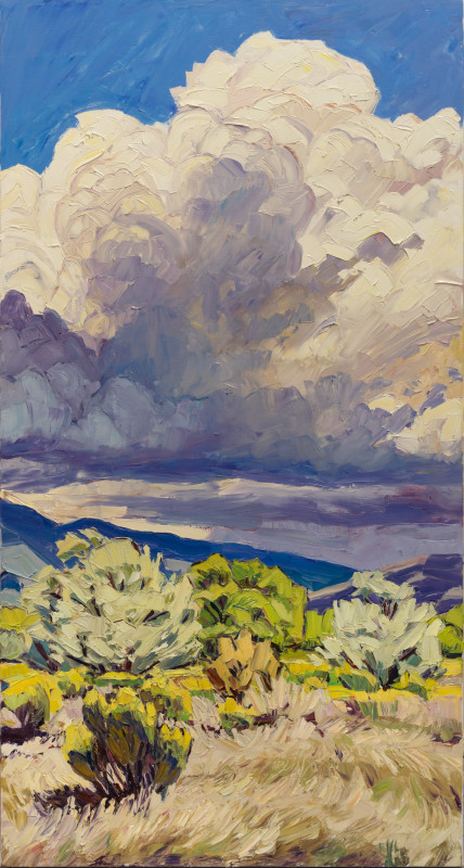 Jivan Lee, Fall Storm Above Taos