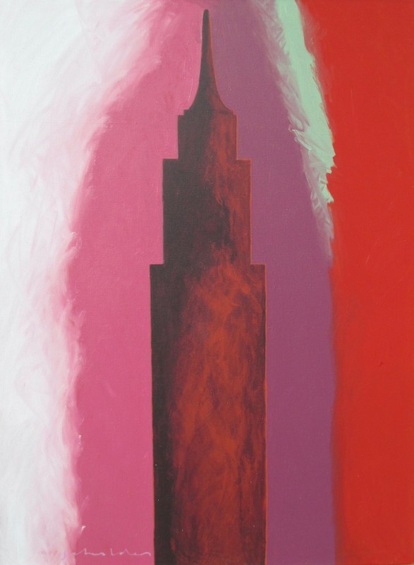 Fritz Scholder - NYC 2.22.82, 1982