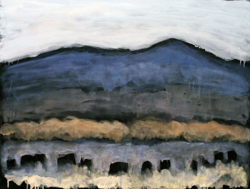 Works on Paper by Theodore Waddell, Red Willow Angus Dr. #12