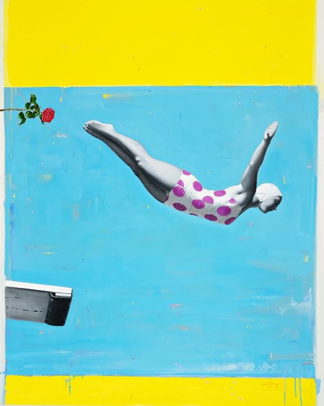 Geoffrey Gersten, Jumping Off (Swan)