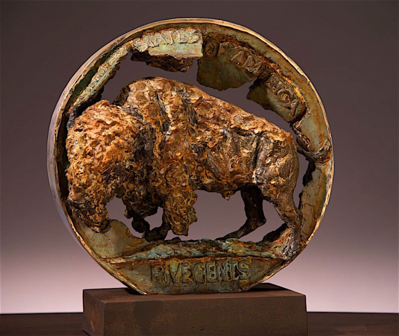 Greg Woodard, Buffalo Nickel (State II)