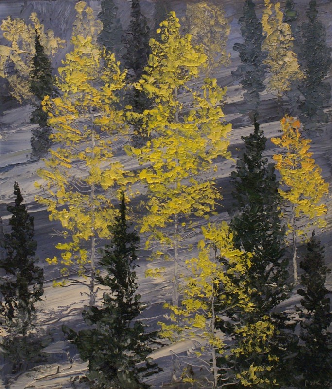 James Pringle Cook, Cloudcroft Autumn Snow #1