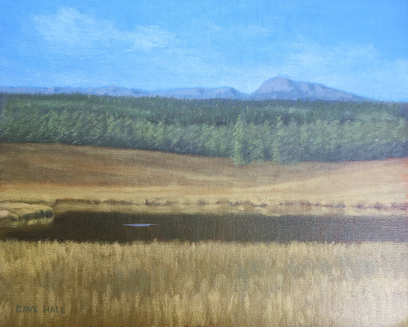 Dave Hall, Evening at Harriman Ranch