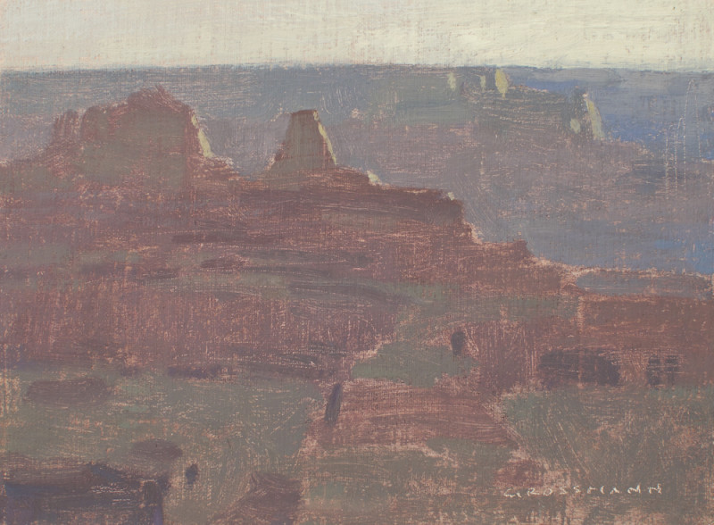 David Grossmann, Hazy Morning Light, Grand Canyon