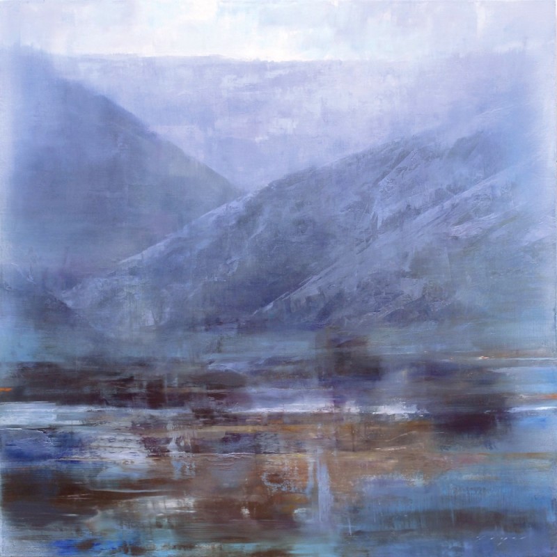 Douglas Fryer, Moonlit Fields and Canyon