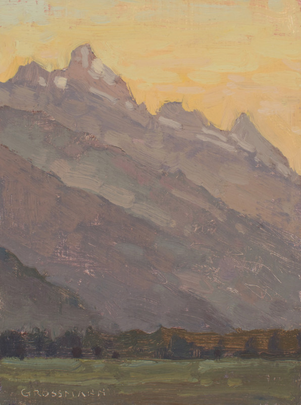 David Grossmann, Teton View Sunrise