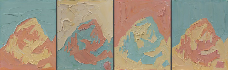 Jivan Lee, Grand Teton, Summer Palette
