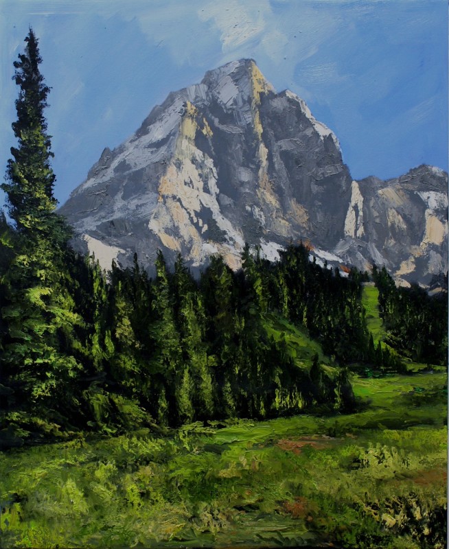 James Pringle Cook, Teton Meadow #1