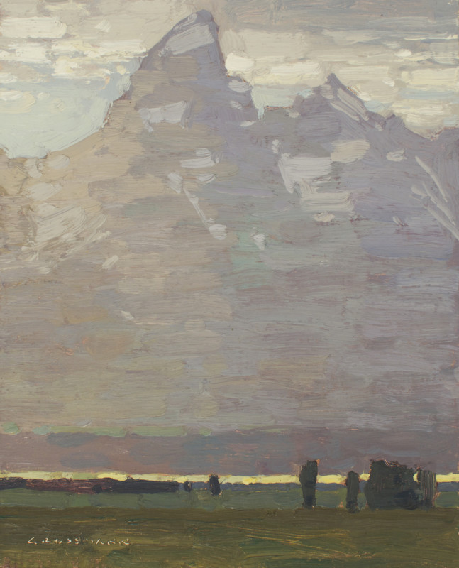 David Grossmann, Teton and Glowing Valley