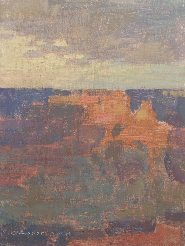 David Grossmann, Fading Sunset, Grand Canyon