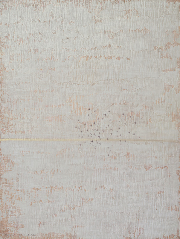 David Grossmann, Winter Horizon with Flying Birds