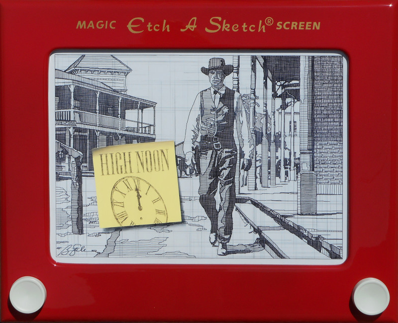 Ben Steele, Drawing at High Noon