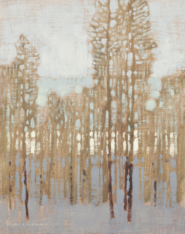 David Grossmann, Through the Winter Trees, Study